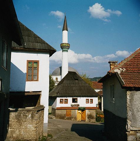 Paisaje rural de Bosnia