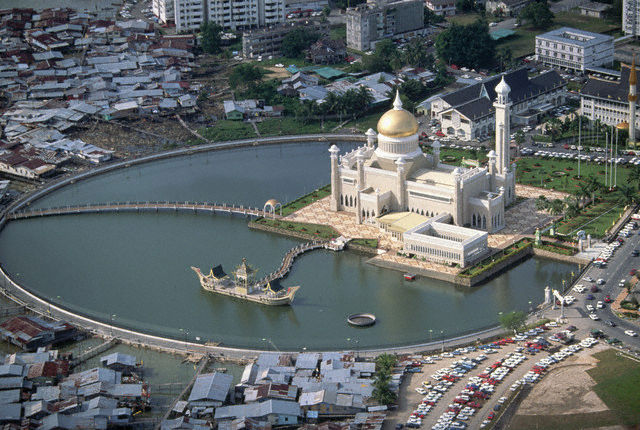 dialogue architectural à Brunei